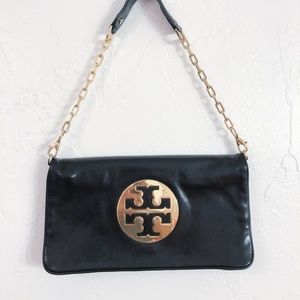 Tory Burch Reva Leather Convertible Clutch